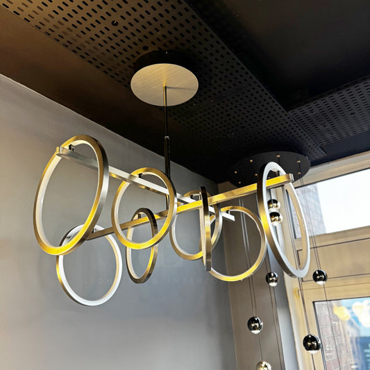 Lisbon Chrome Hanging Chandelier