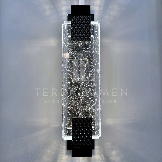 Luxia Medium LED Indoor Crystal Wall Light