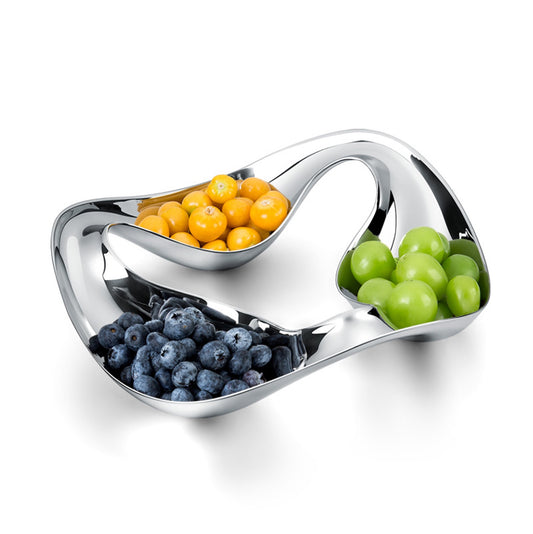 Cobra Mirror Polished Serving Dish - Alternate View