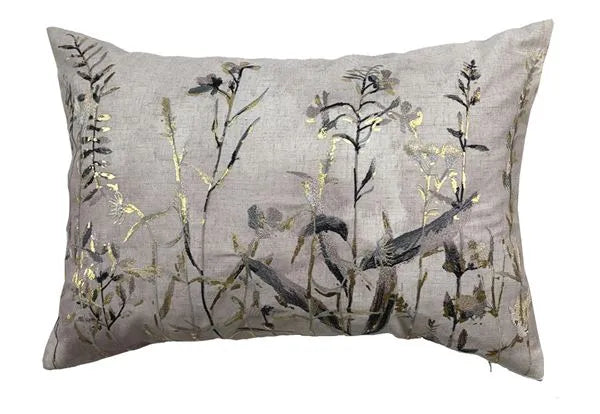 Malini Gild Feather Cushion