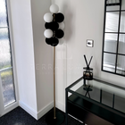 Rowan Floor Lamp – Bubble Brass