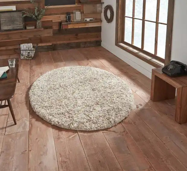 Vista Rug – Cream Circle - Rugs from TL Home