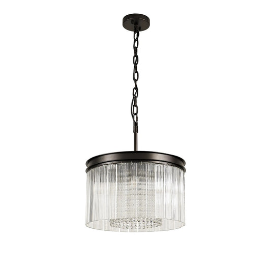 Toren Fluted Glass Pendant