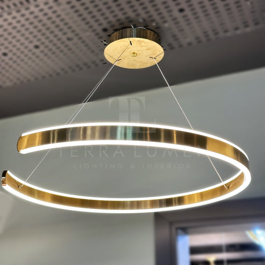 Vesta Large Single Ring Hanging Light