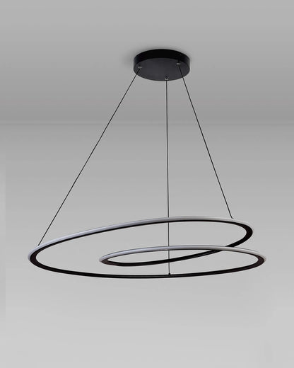 AeroHalo Modern Double Ring Pendant