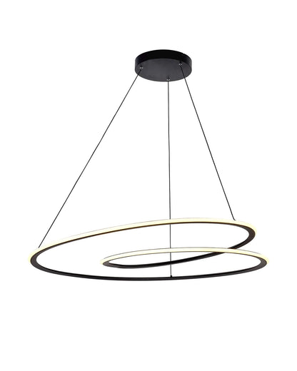 AeroHalo Modern Double Ring Pendant