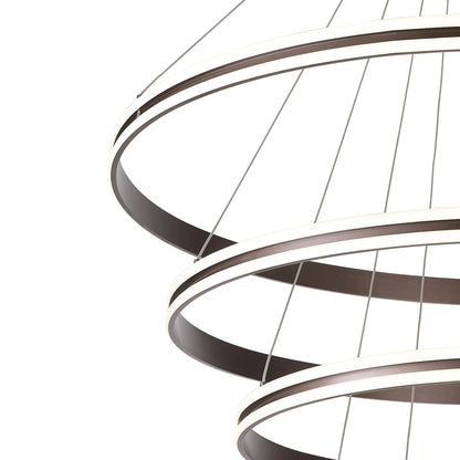 Celestia Luxury Tiered LED Loop Pendant