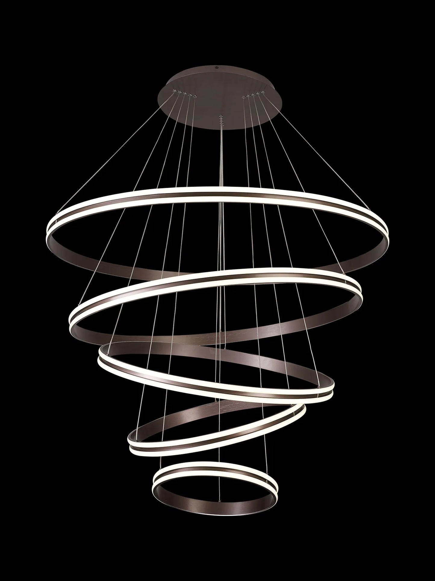 Celestia Luxury Tiered LED Loop Pendant