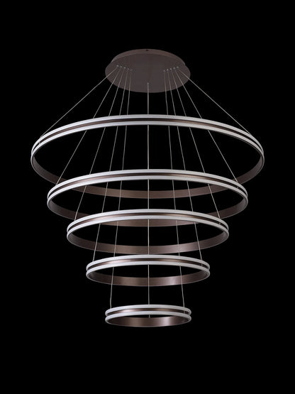 Celestia Luxury Tiered LED Loop Pendant