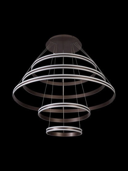 Celestia Luxury Tiered LED Loop Pendant