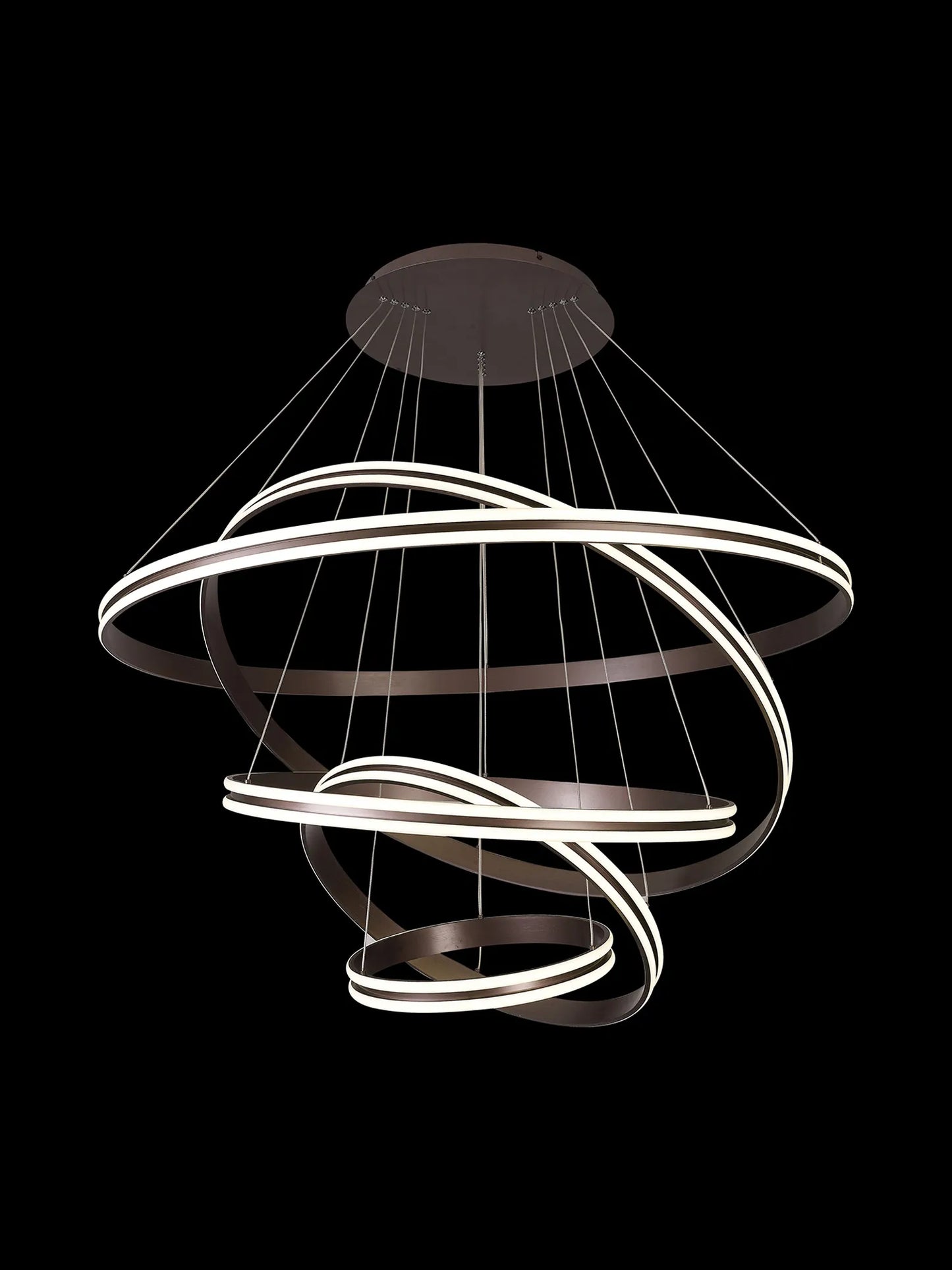 Celestia Luxury Tiered LED Loop Pendant
