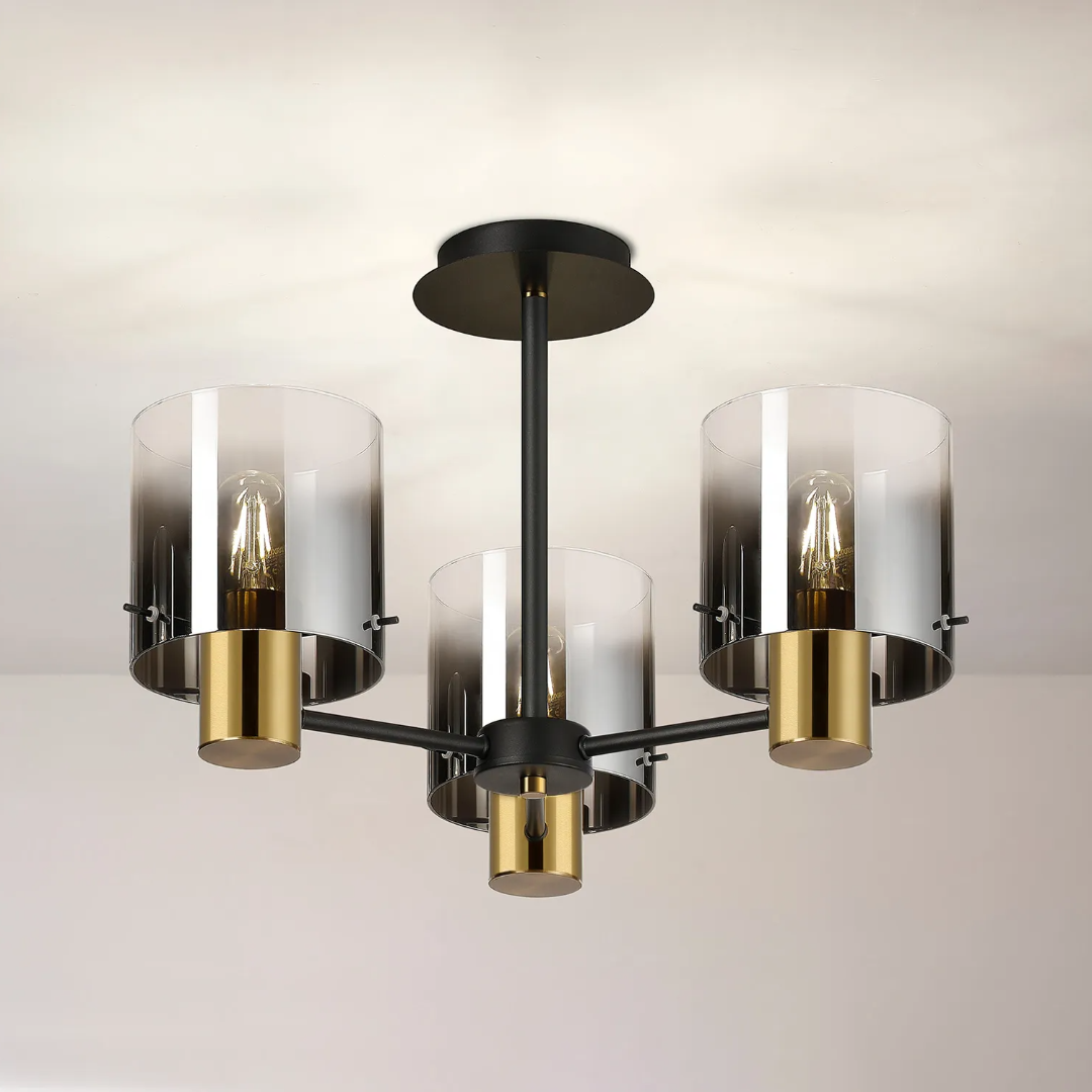 Fred Small Semi-Flushed Light