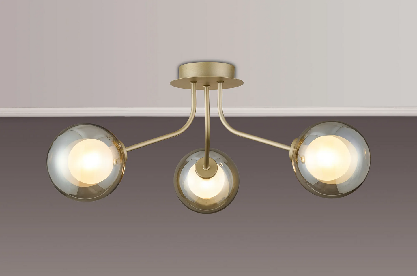 Colorado Small Semi Flush Light