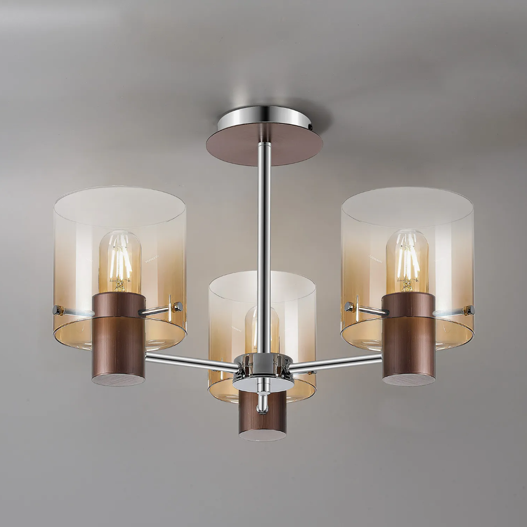 Fred Small Semi-Flushed Light