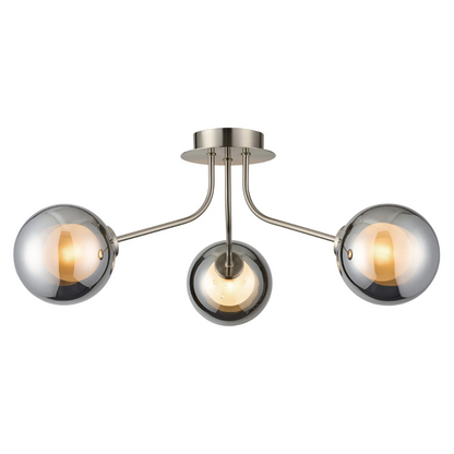 Colorado Small Semi Flush Light - Detail Shot