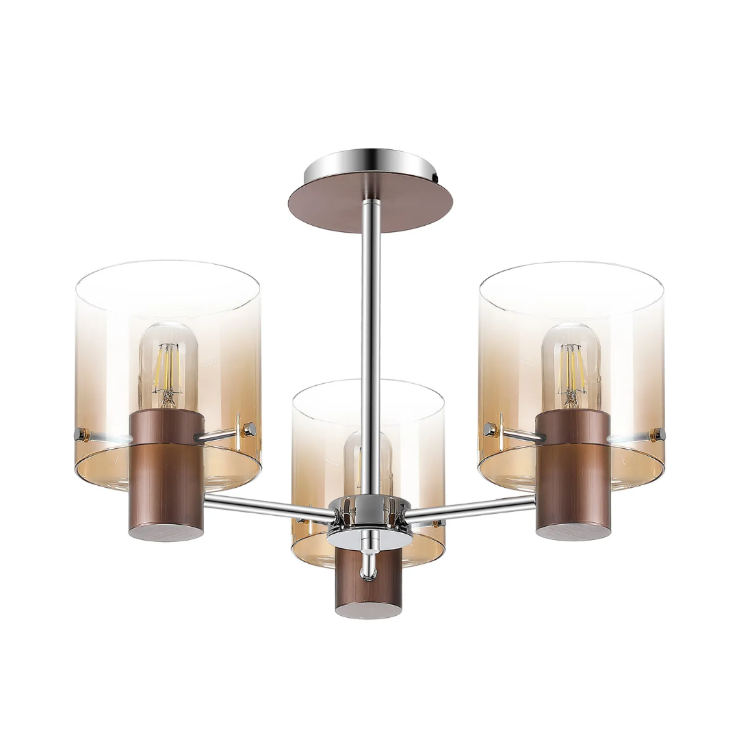 Fred Small Semi-Flushed Light