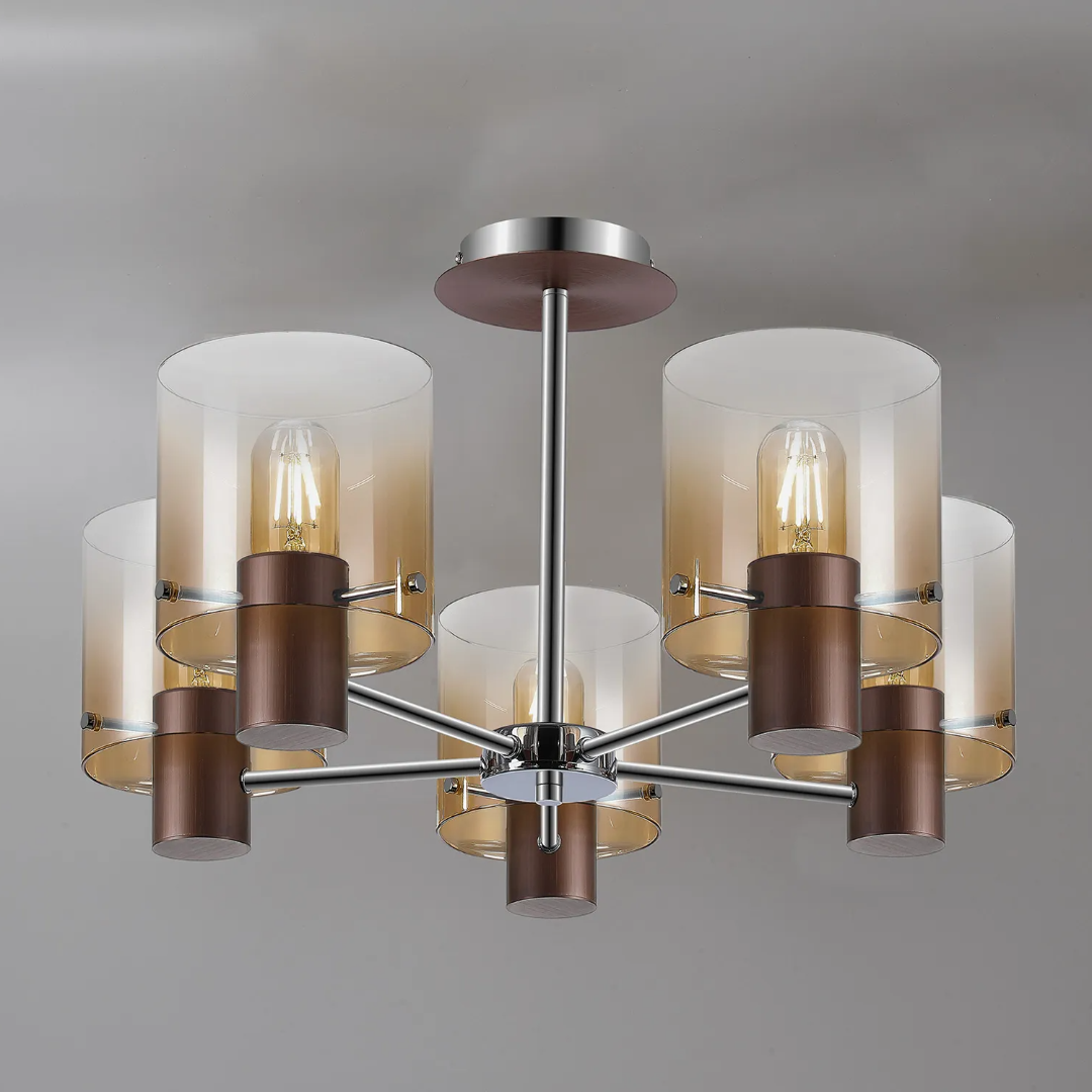 Fred Medium Semi-Flushed Light