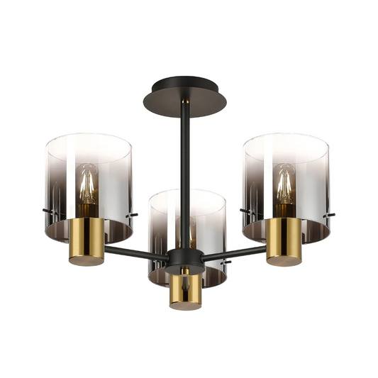 Fred Small Semi-Flushed Light