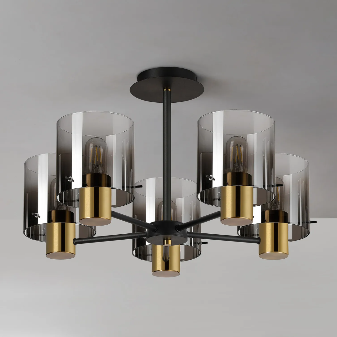Fred Medium Semi-Flushed Light