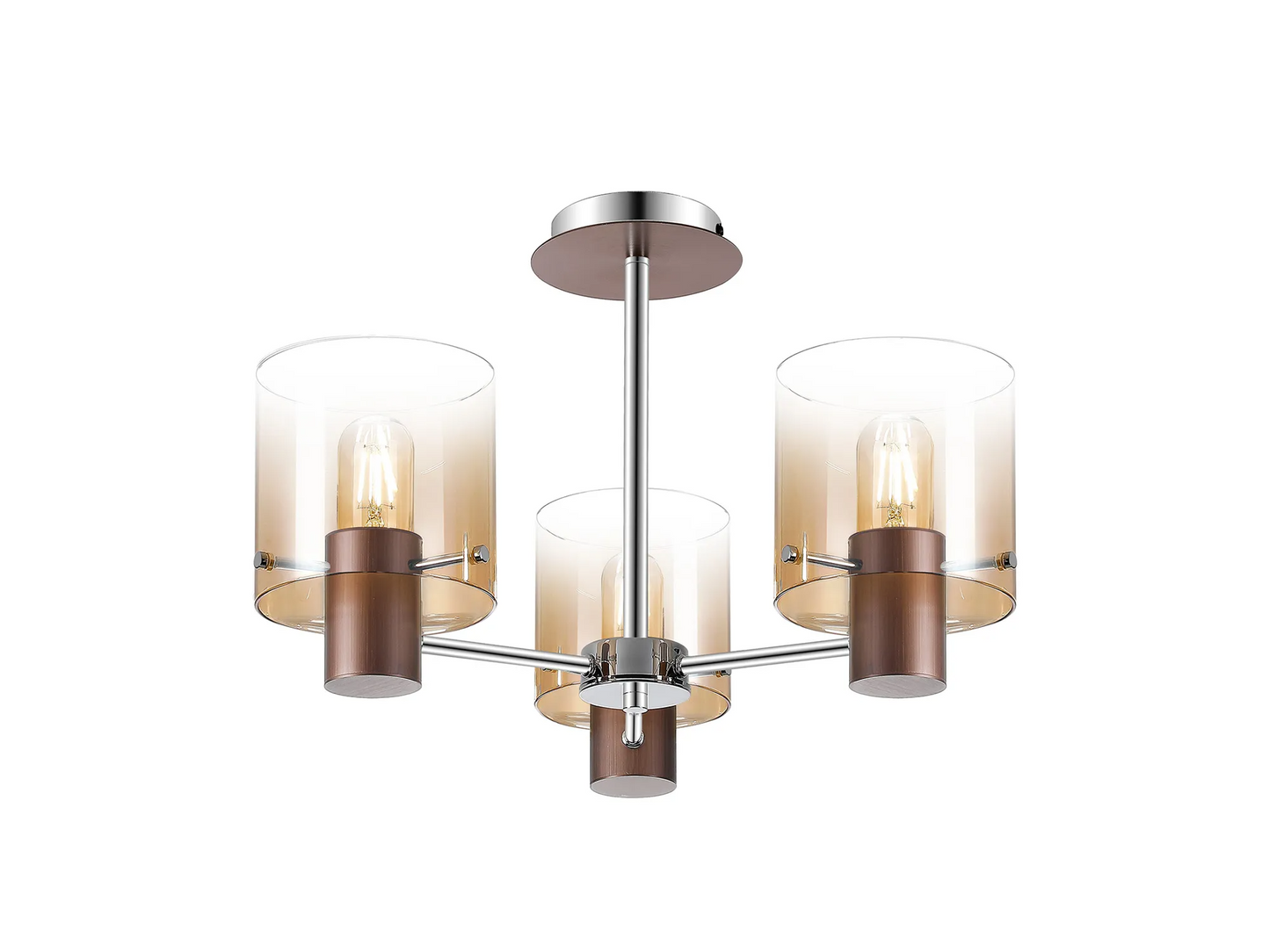 Fred Small Semi-Flushed Light