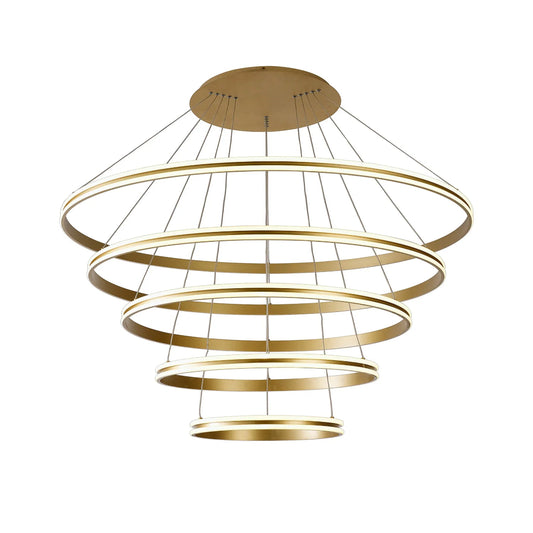 Celestia Luxury Tiered LED Loop Pendant