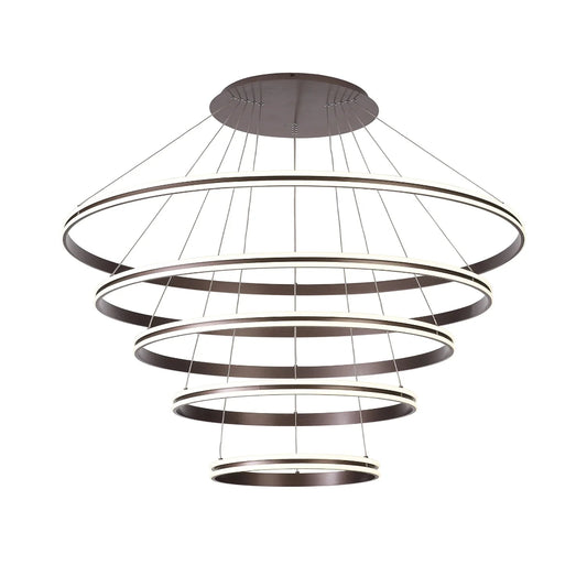 Celestia Luxury Tiered LED Loop Pendant