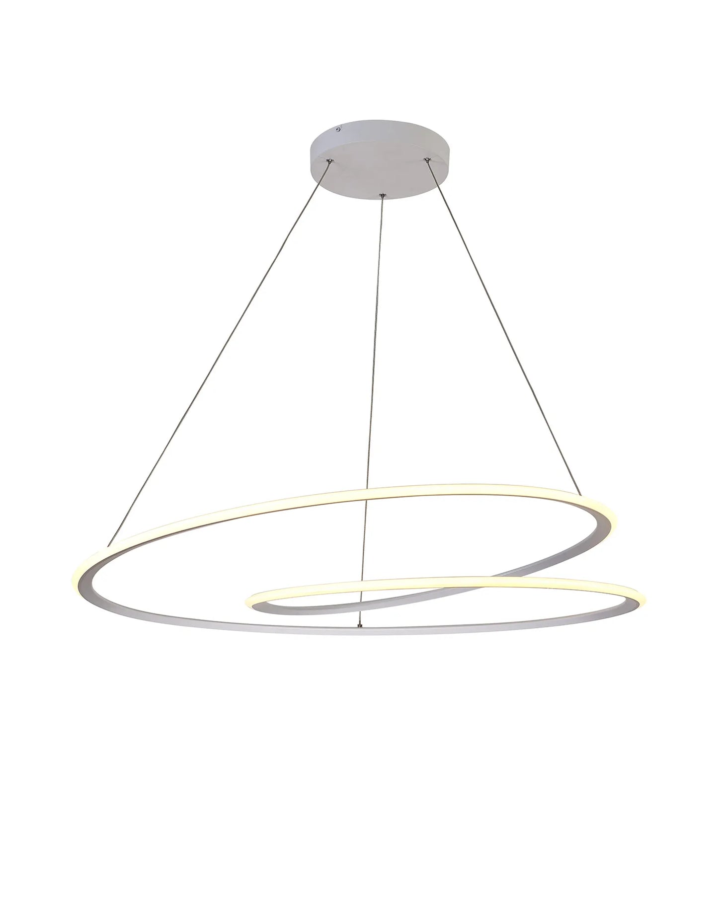 AeroHalo Modern Double Ring Pendant
