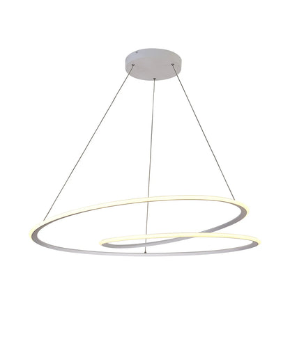 AeroHalo Modern Double Ring Pendant