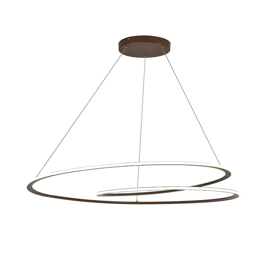AeroHalo Modern Double Ring Pendant