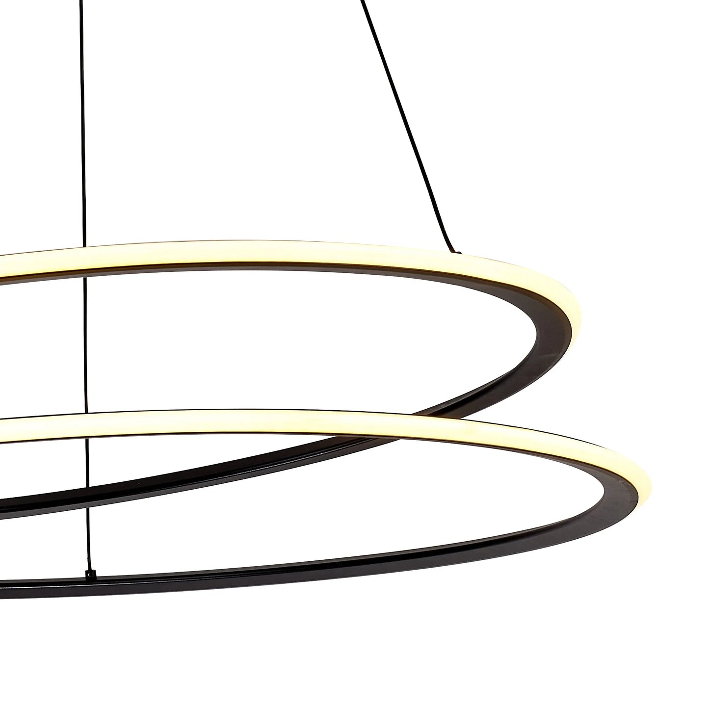 AeroHalo Modern Double Ring Pendant