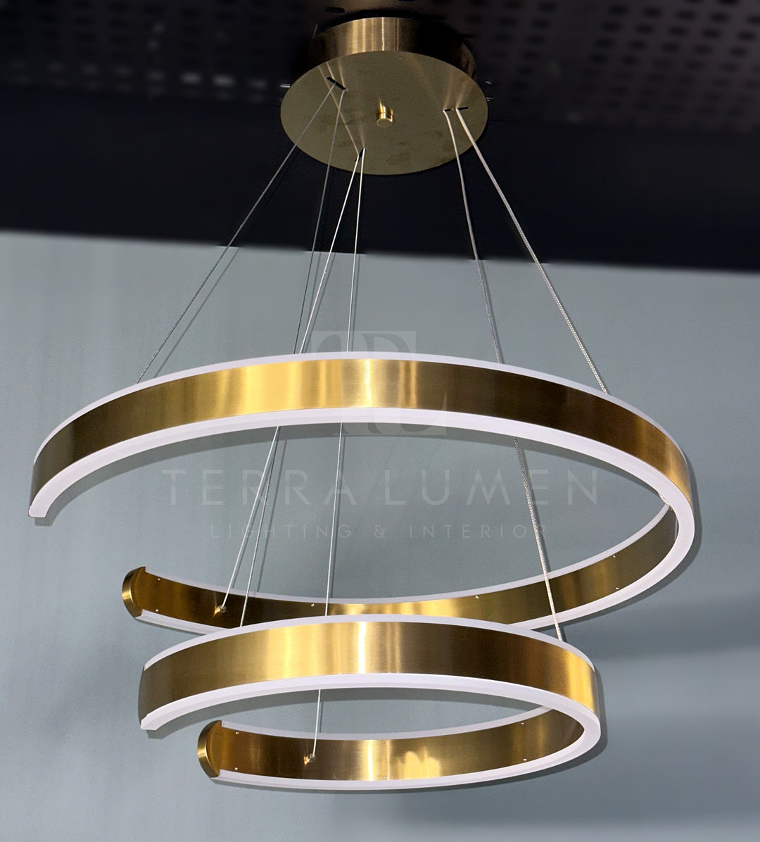 Vesta 2-Ring Hanging Light