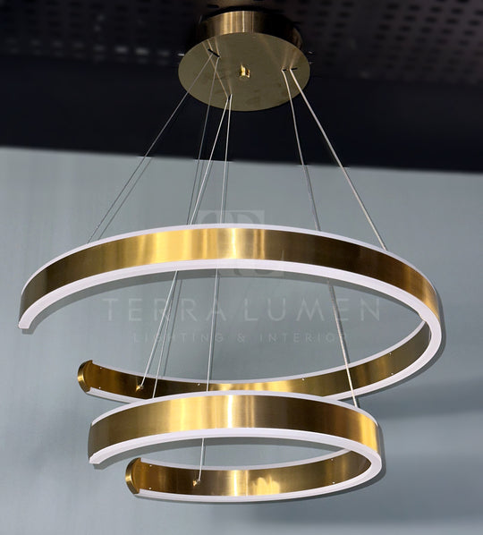 Vesta Large Single Ring Hanging Light