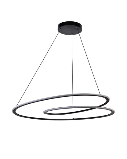 AeroHalo Modern Double Ring Pendant