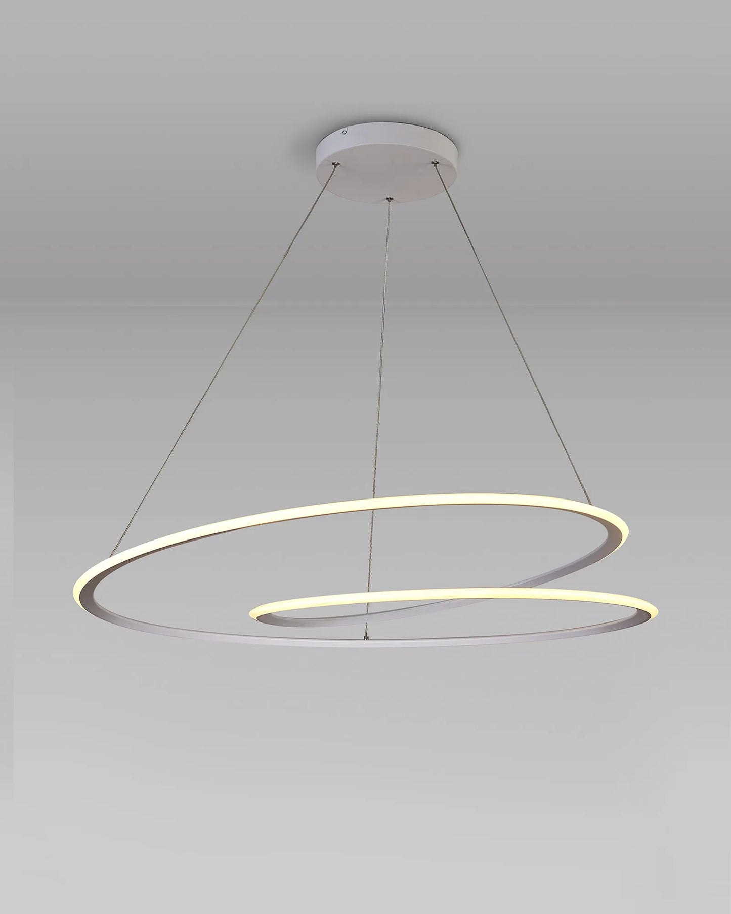 AeroHalo Modern Double Ring Pendant