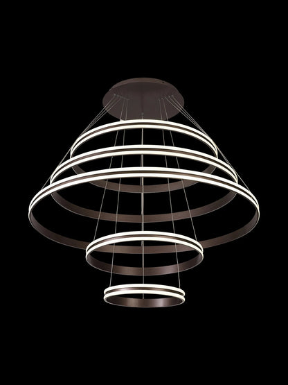 Celestia Luxury Tiered LED Loop Pendant