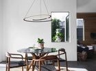 AeroHalo Modern Double Ring Pendant