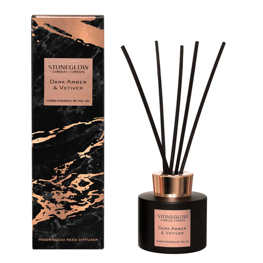 Luna - Dark Amber & Vertiver - Reed Diffuser 120ml