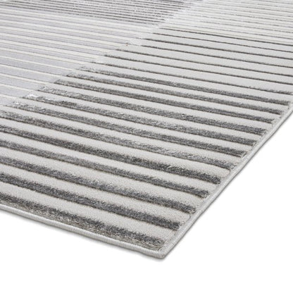 Apollo 2681 Grey/Ivory Rug - View 5