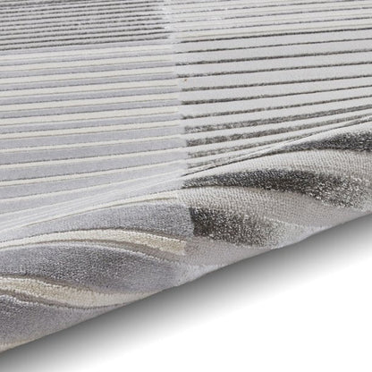 Apollo 2681 Grey/Ivory Rug - View 4