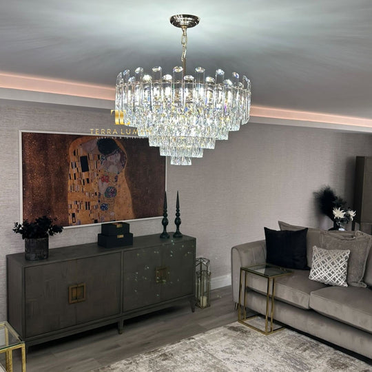 The Clarity Medium Chandelier