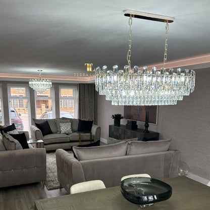 Clarity Chandelier – Linear - Chandeliers from TL Home