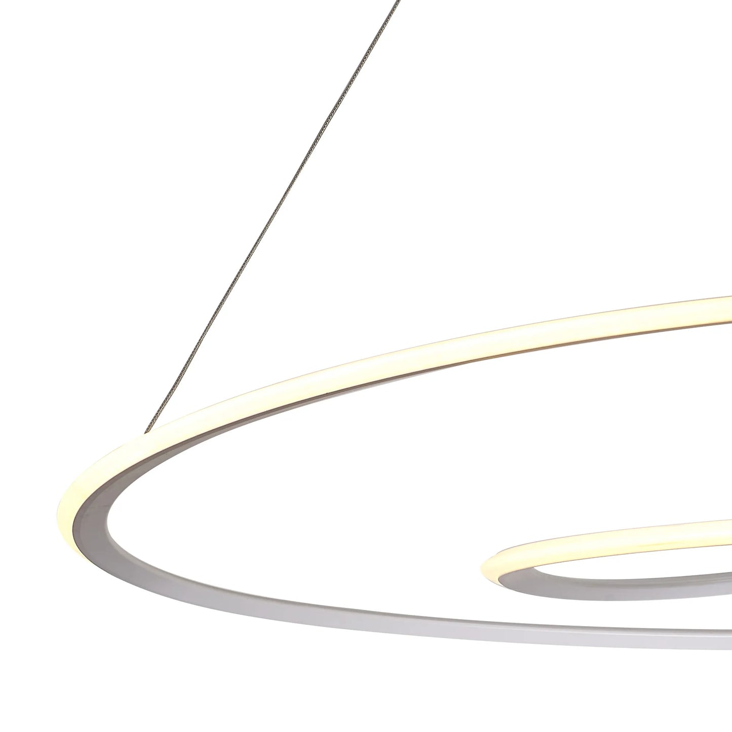 AeroHalo Modern Double Ring Pendant