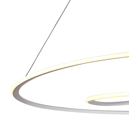 AeroHalo Modern Double Ring Pendant