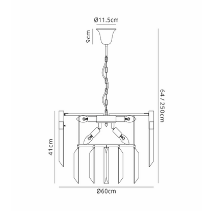 Amariella Chandelier - View 6