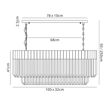 Amariella Chandelier - View 7