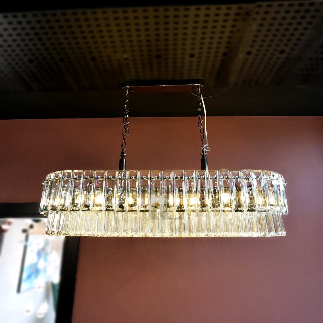 Monaco Clear Crystal Chandelier