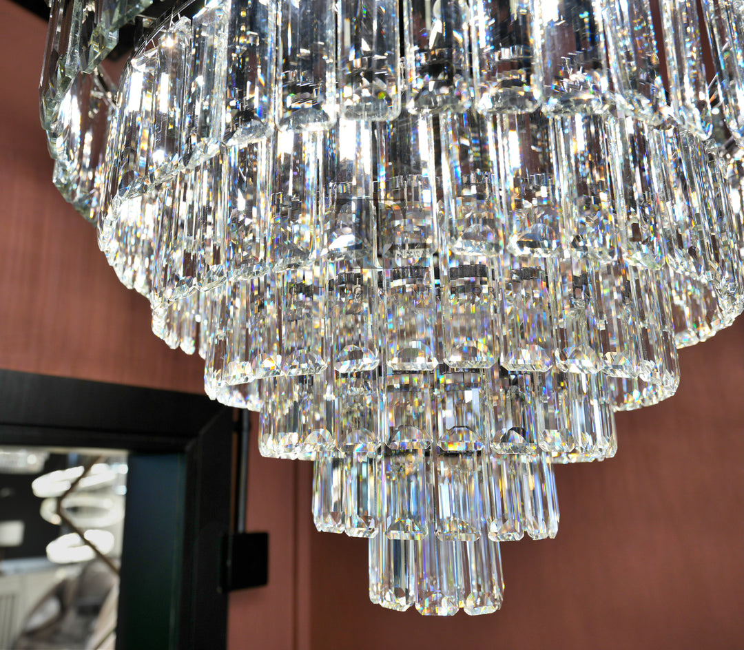 Monaco Clear Crystal Chandelier