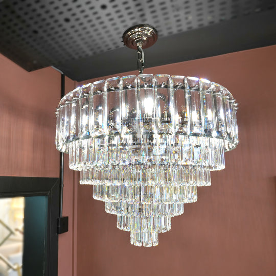 Monaco Clear Crystal Chandelier