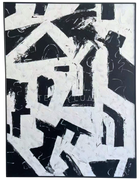 Abstract Wall Art – Black & White