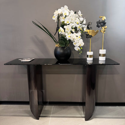 Boteco Smoked Glass Console Table - Furniture from TL Home